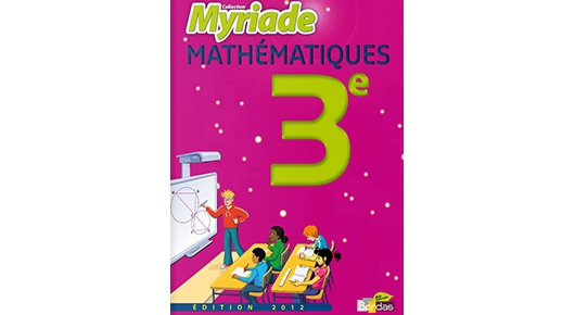 Myriade 3e - Édition 2012 site ressources élève | Éditions Bordas