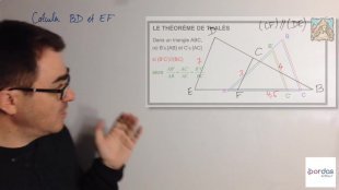 Calculer des longueurs avec le théorème de Thalès